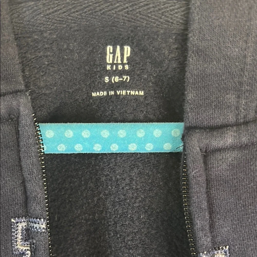 GAP Blue Hooded Sweatshirt with Logo